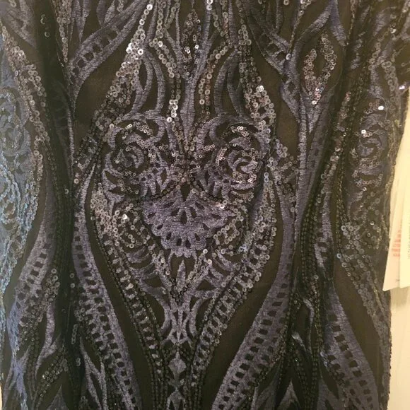 NWT Womens Calvin Klein sequined cocktail dress, Size 16 - Picture 5 of 6